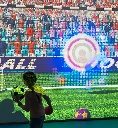 Interaktive Ballwand