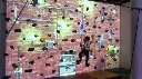 Interaktive Kletterwand